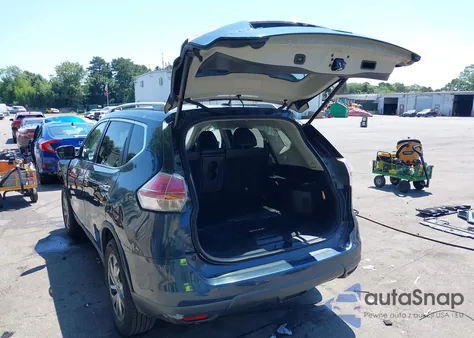 2015 Nissan Rogue Sl из США, поврежденный, VIN 5N1AT2MV7FC783169